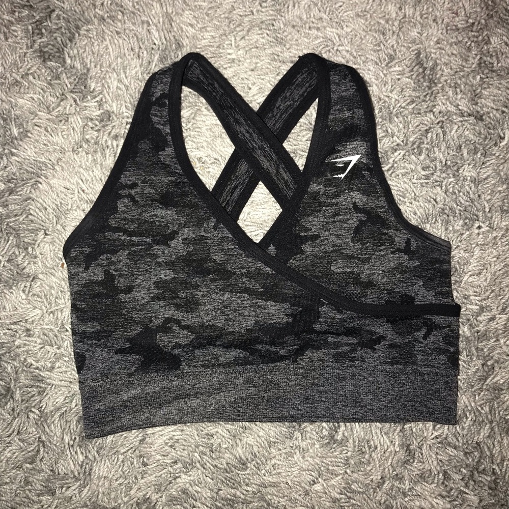 Gymshark Camo Sports Bra